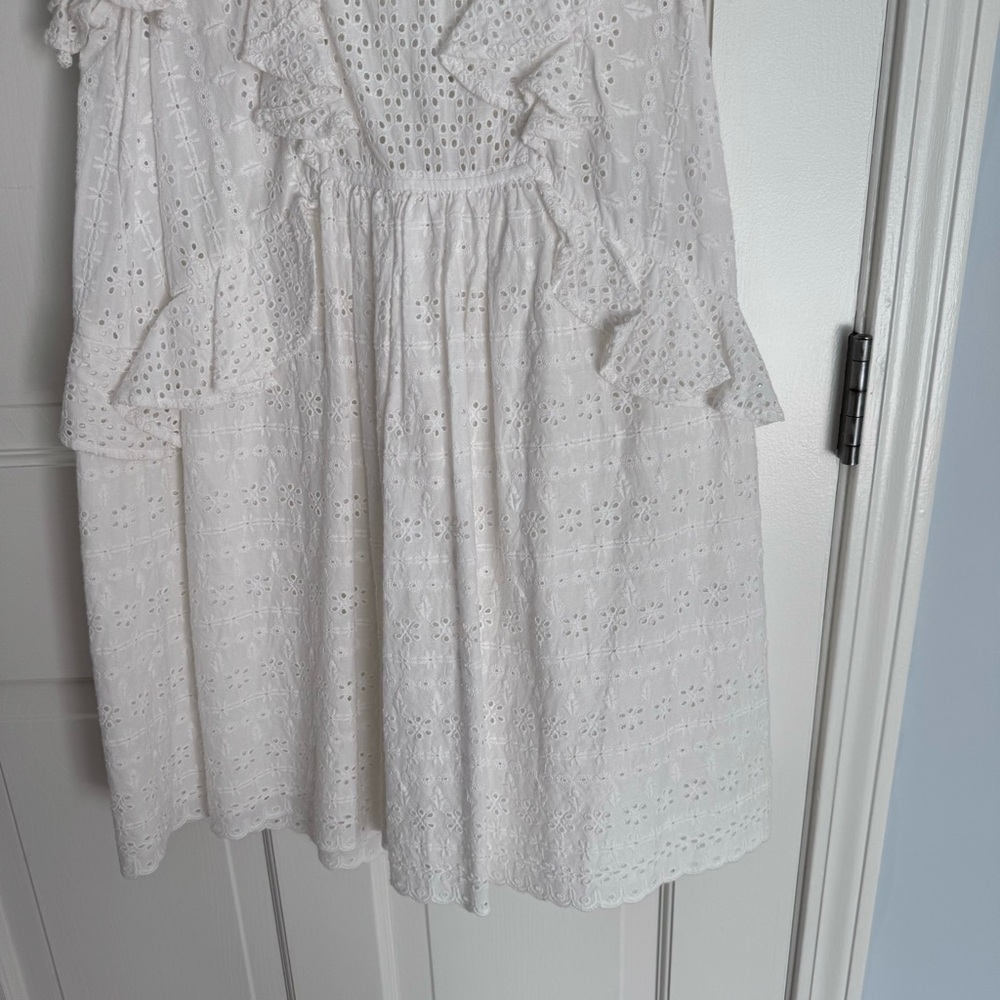 Sezane Alexane Dress in Ecru sz 38 - Picture 6 of 13